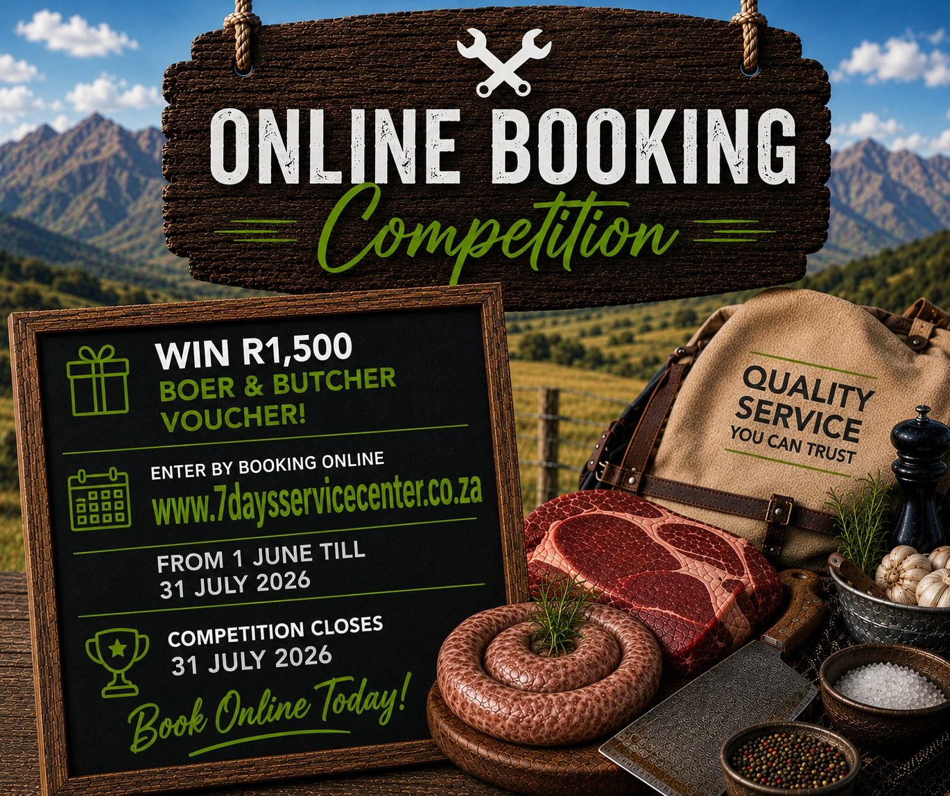 Online Booking Competition