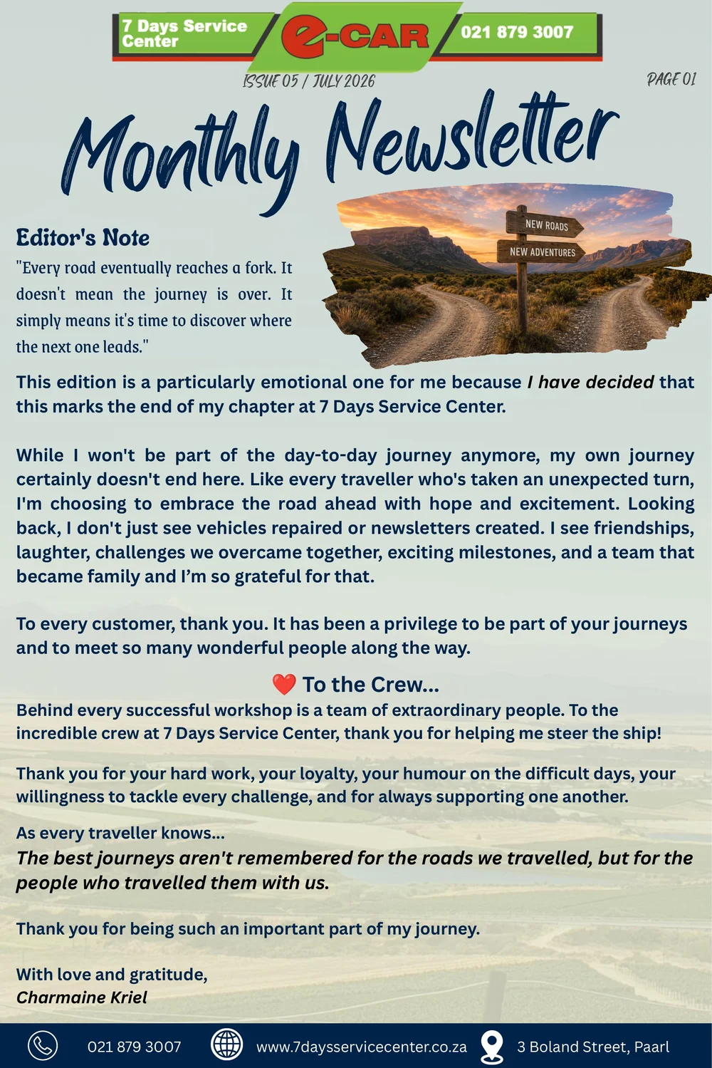 Newsletters